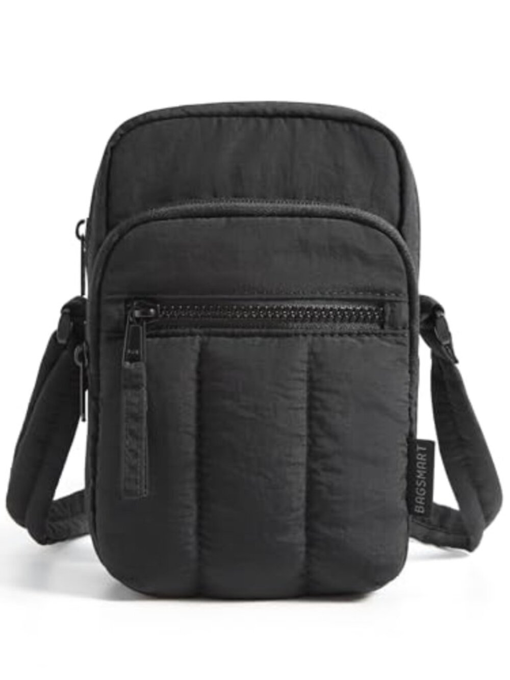 Small RFID Crossbody Bag with Card Slots Adjustable Strap Puffer Purse